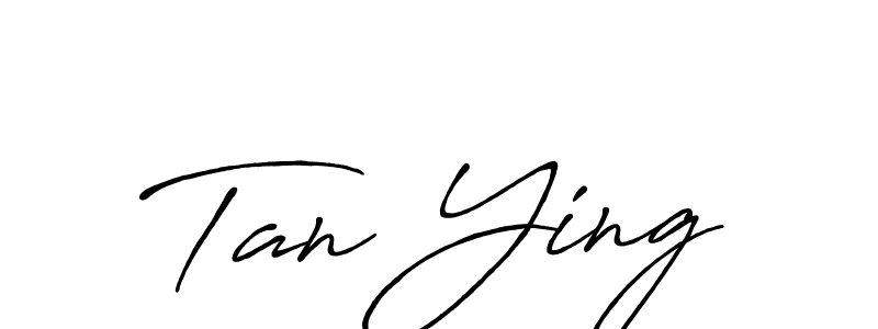 You should practise on your own different ways (Antro_Vectra_Bolder) to write your name (Tan Ying) in signature. don't let someone else do it for you. Tan Ying signature style 7 images and pictures png