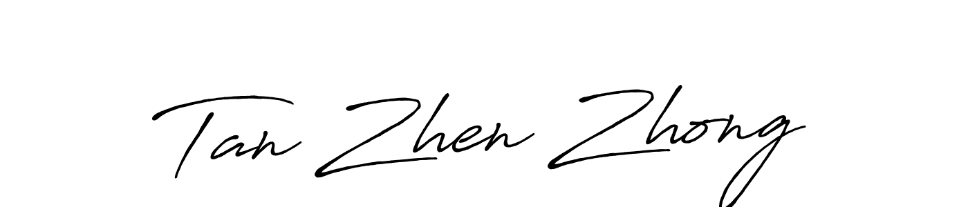 Here are the top 10 professional signature styles for the name Tan Zhen Zhong. These are the best autograph styles you can use for your name. Tan Zhen Zhong signature style 7 images and pictures png