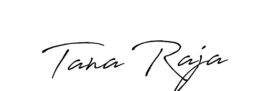 Tana Raja stylish signature style. Best Handwritten Sign (Antro_Vectra_Bolder) for my name. Handwritten Signature Collection Ideas for my name Tana Raja. Tana Raja signature style 7 images and pictures png
