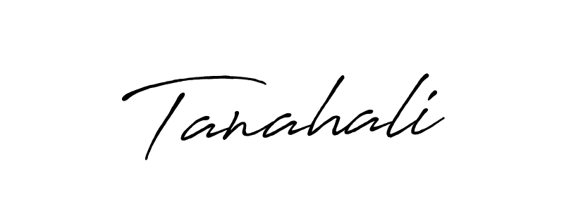 Also we have Tanahali name is the best signature style. Create professional handwritten signature collection using Antro_Vectra_Bolder autograph style. Tanahali signature style 7 images and pictures png