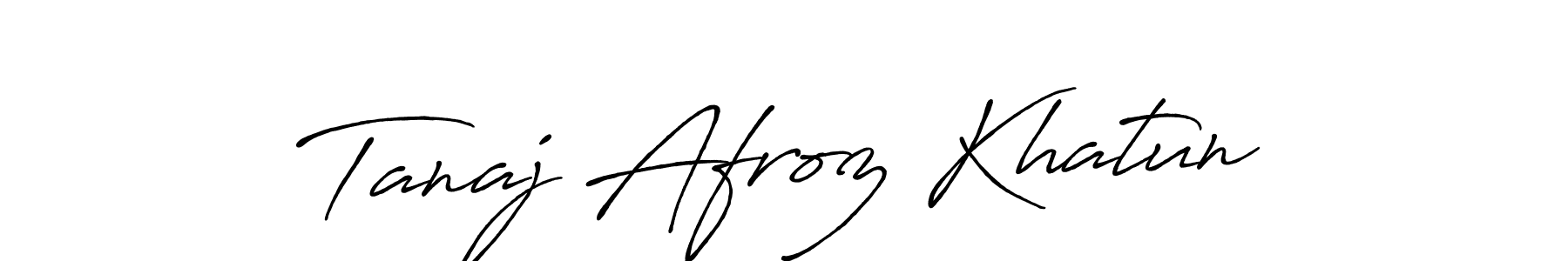 The best way (Antro_Vectra_Bolder) to make a short signature is to pick only two or three words in your name. The name Tanaj Afroz Khatun include a total of six letters. For converting this name. Tanaj Afroz Khatun signature style 7 images and pictures png