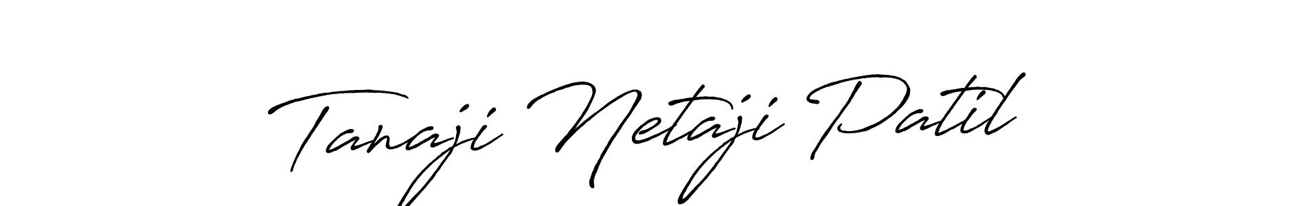Tanaji Netaji Patil stylish signature style. Best Handwritten Sign (Antro_Vectra_Bolder) for my name. Handwritten Signature Collection Ideas for my name Tanaji Netaji Patil. Tanaji Netaji Patil signature style 7 images and pictures png