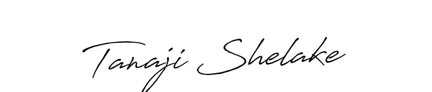 Use a signature maker to create a handwritten signature online. With this signature software, you can design (Antro_Vectra_Bolder) your own signature for name Tanaji Shelake. Tanaji Shelake signature style 7 images and pictures png