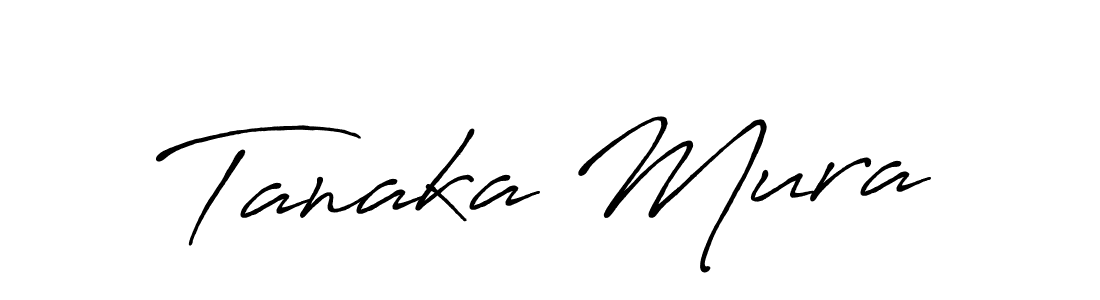 How to make Tanaka Mura signature? Antro_Vectra_Bolder is a professional autograph style. Create handwritten signature for Tanaka Mura name. Tanaka Mura signature style 7 images and pictures png