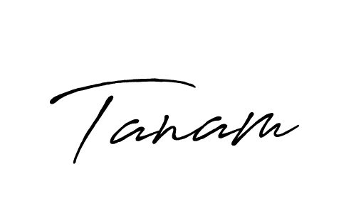 Also we have Tanam name is the best signature style. Create professional handwritten signature collection using Antro_Vectra_Bolder autograph style. Tanam signature style 7 images and pictures png