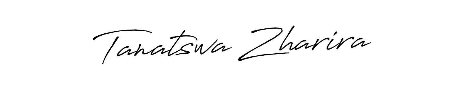 Also You can easily find your signature by using the search form. We will create Tanatswa Zharira name handwritten signature images for you free of cost using Antro_Vectra_Bolder sign style. Tanatswa Zharira signature style 7 images and pictures png