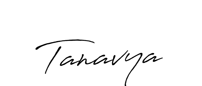 Also You can easily find your signature by using the search form. We will create Tanavya name handwritten signature images for you free of cost using Antro_Vectra_Bolder sign style. Tanavya signature style 7 images and pictures png