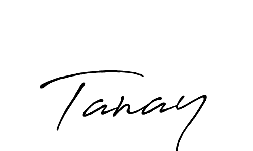 The best way (Antro_Vectra_Bolder) to make a short signature is to pick only two or three words in your name. The name Tanay include a total of six letters. For converting this name. Tanay signature style 7 images and pictures png