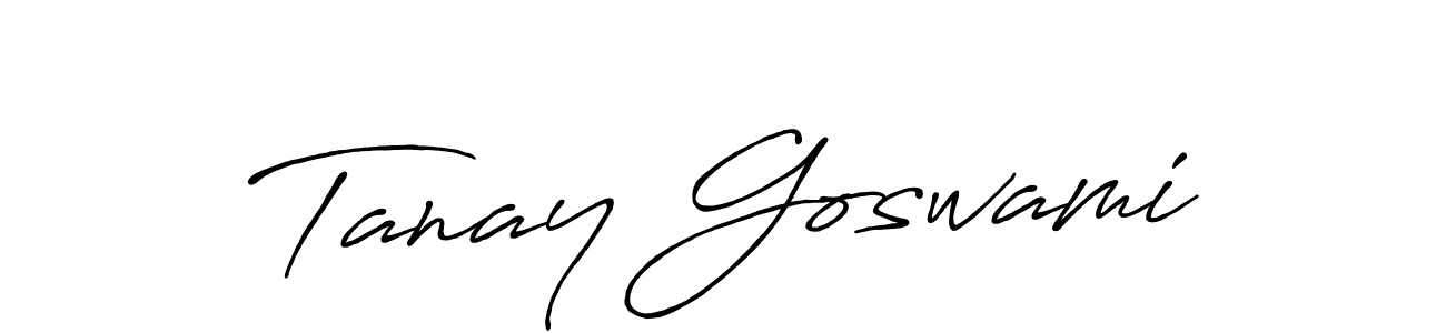 You can use this online signature creator to create a handwritten signature for the name Tanay Goswami. This is the best online autograph maker. Tanay Goswami signature style 7 images and pictures png