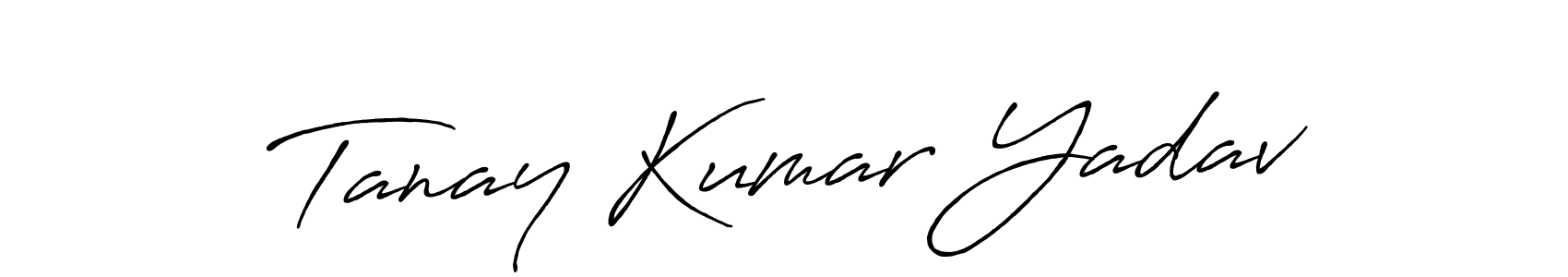 It looks lik you need a new signature style for name Tanay Kumar Yadav. Design unique handwritten (Antro_Vectra_Bolder) signature with our free signature maker in just a few clicks. Tanay Kumar Yadav signature style 7 images and pictures png