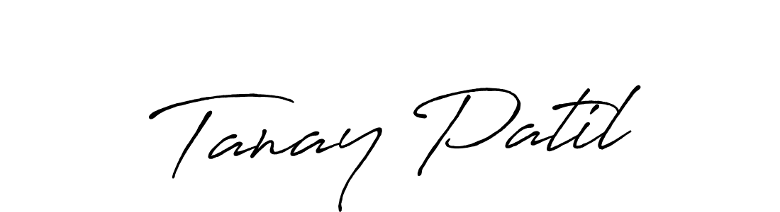 if you are searching for the best signature style for your name Tanay Patil. so please give up your signature search. here we have designed multiple signature styles  using Antro_Vectra_Bolder. Tanay Patil signature style 7 images and pictures png