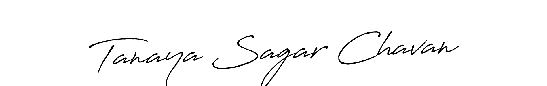 Best and Professional Signature Style for Tanaya Sagar Chavan. Antro_Vectra_Bolder Best Signature Style Collection. Tanaya Sagar Chavan signature style 7 images and pictures png