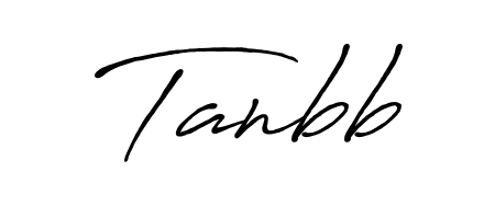 Personalize your online presence with Tanbb signature rendered in elegant Antro_Vectra_Bolder font. Great for website footers and blogs. Tanbb signature style 7 images and pictures png