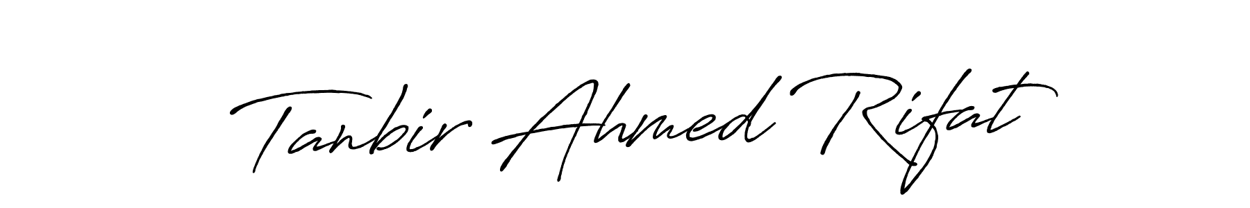 Once you've used our free online signature maker to create your best signature Antro_Vectra_Bolder style, it's time to enjoy all of the benefits that Tanbir Ahmed Rifat name signing documents. Tanbir Ahmed Rifat signature style 7 images and pictures png