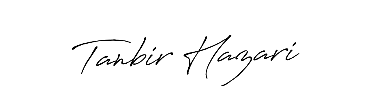 Make a short Tanbir Hazari signature style. Manage your documents anywhere anytime using Antro_Vectra_Bolder. Create and add eSignatures, submit forms, share and send files easily. Tanbir Hazari signature style 7 images and pictures png