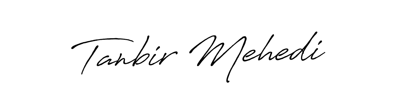 if you are searching for the best signature style for your name Tanbir Mehedi. so please give up your signature search. here we have designed multiple signature styles  using Antro_Vectra_Bolder. Tanbir Mehedi signature style 7 images and pictures png