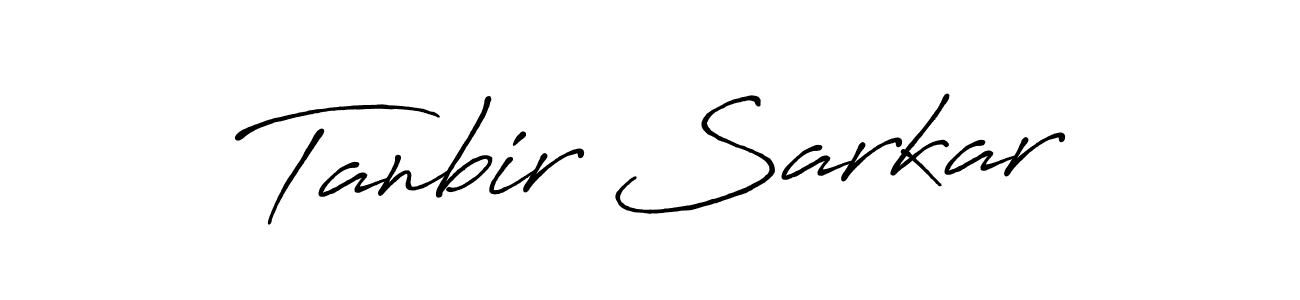 How to Draw Tanbir Sarkar signature style? Antro_Vectra_Bolder is a latest design signature styles for name Tanbir Sarkar. Tanbir Sarkar signature style 7 images and pictures png