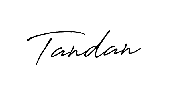 How to make Tandan signature? Antro_Vectra_Bolder is a professional autograph style. Create handwritten signature for Tandan name. Tandan signature style 7 images and pictures png