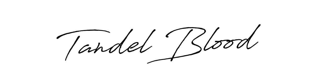 Check out images of Autograph of Tandel Blood name. Actor Tandel Blood Signature Style. Antro_Vectra_Bolder is a professional sign style online. Tandel Blood signature style 7 images and pictures png