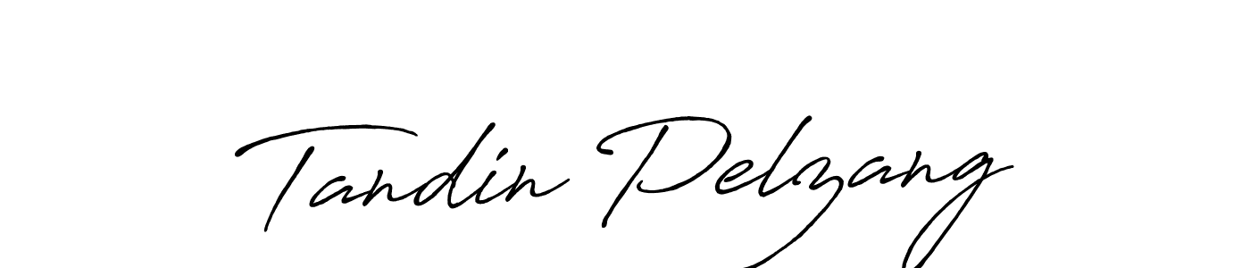 How to make Tandin Pelzang signature? Antro_Vectra_Bolder is a professional autograph style. Create handwritten signature for Tandin Pelzang name. Tandin Pelzang signature style 7 images and pictures png