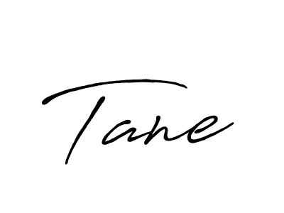 How to make Tane signature? Antro_Vectra_Bolder is a professional autograph style. Create handwritten signature for Tane name. Tane signature style 7 images and pictures png