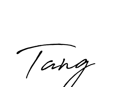 Make a beautiful signature design for name Tang. With this signature (Antro_Vectra_Bolder) style, you can create a handwritten signature for free. Tang signature style 7 images and pictures png