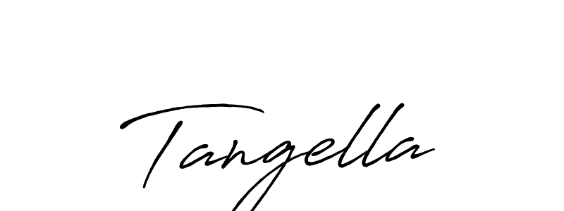See photos of Tangella official signature by Spectra . Check more albums & portfolios. Read reviews & check more about Antro_Vectra_Bolder font. Tangella signature style 7 images and pictures png