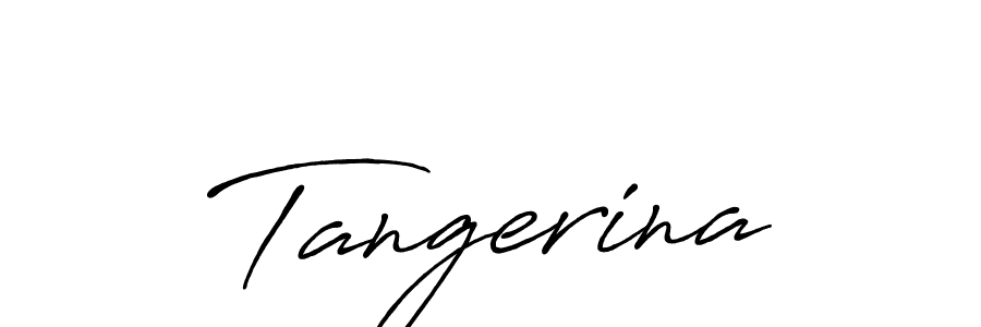 How to make Tangerina name signature. Use Antro_Vectra_Bolder style for creating short signs online. This is the latest handwritten sign. Tangerina signature style 7 images and pictures png