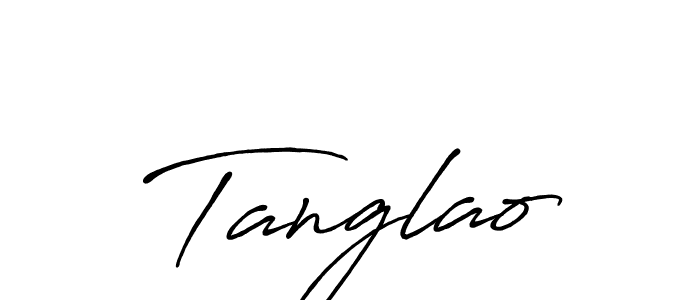 How to Draw Tanglao signature style? Antro_Vectra_Bolder is a latest design signature styles for name Tanglao. Tanglao signature style 7 images and pictures png