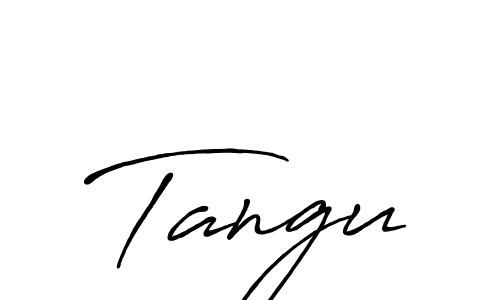 It looks lik you need a new signature style for name Tangu. Design unique handwritten (Antro_Vectra_Bolder) signature with our free signature maker in just a few clicks. Tangu signature style 7 images and pictures png