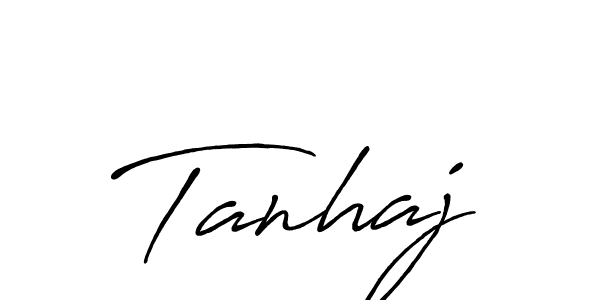 The best way (Antro_Vectra_Bolder) to make a short signature is to pick only two or three words in your name. The name Tanhaj include a total of six letters. For converting this name. Tanhaj signature style 7 images and pictures png