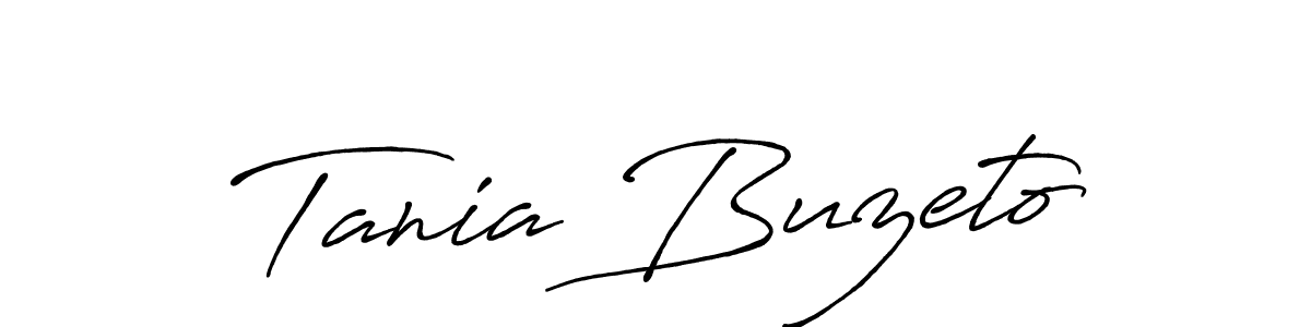 Antro_Vectra_Bolder is a professional signature style that is perfect for those who want to add a touch of class to their signature. It is also a great choice for those who want to make their signature more unique. Get Tania Buzeto name to fancy signature for free. Tania Buzeto signature style 7 images and pictures png