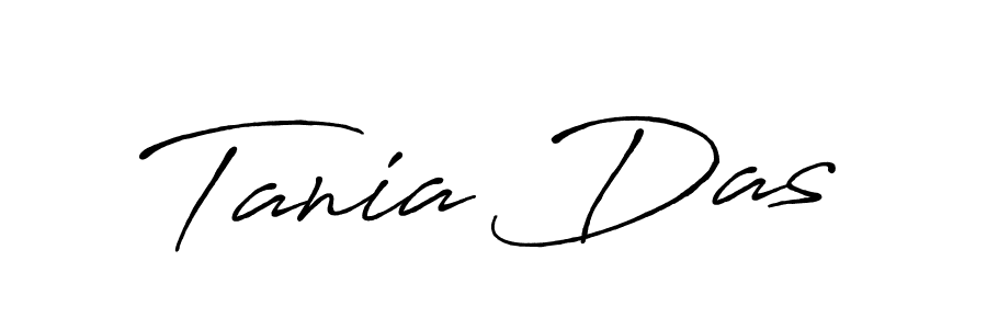 You should practise on your own different ways (Antro_Vectra_Bolder) to write your name (Tania Das) in signature. don't let someone else do it for you. Tania Das signature style 7 images and pictures png