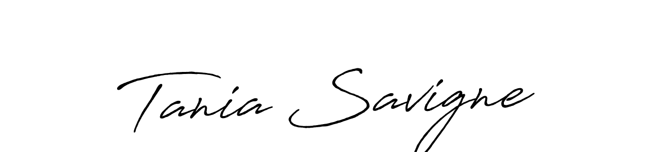 Similarly Antro_Vectra_Bolder is the best handwritten signature design. Signature creator online .You can use it as an online autograph creator for name Tania Savigne. Tania Savigne signature style 7 images and pictures png