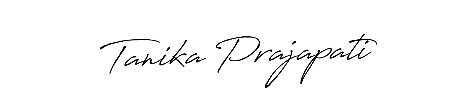 You should practise on your own different ways (Antro_Vectra_Bolder) to write your name (Tanika Prajapati) in signature. don't let someone else do it for you. Tanika Prajapati signature style 7 images and pictures png