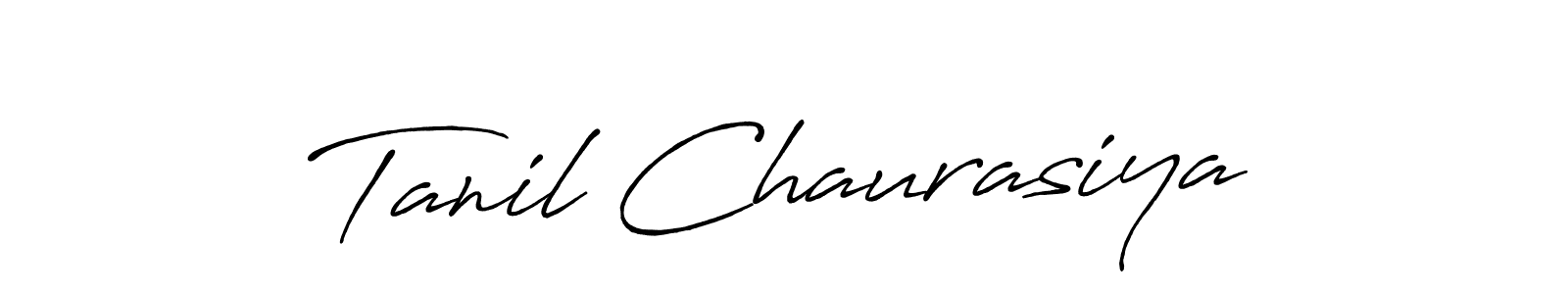 Also You can easily find your signature by using the search form. We will create Tanil Chaurasiya name handwritten signature images for you free of cost using Antro_Vectra_Bolder sign style. Tanil Chaurasiya signature style 7 images and pictures png