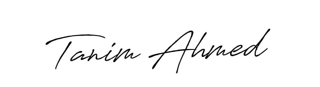 Antro_Vectra_Bolder is a professional signature style that is perfect for those who want to add a touch of class to their signature. It is also a great choice for those who want to make their signature more unique. Get Tanim Ahmed name to fancy signature for free. Tanim Ahmed signature style 7 images and pictures png