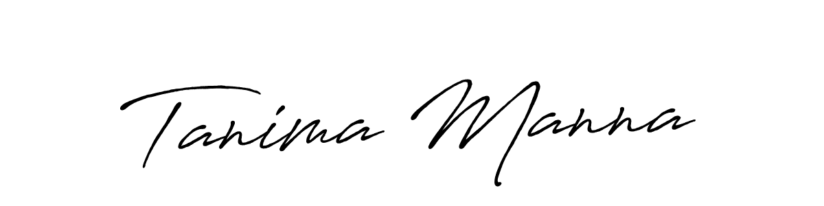 The best way (Antro_Vectra_Bolder) to make a short signature is to pick only two or three words in your name. The name Tanima Manna include a total of six letters. For converting this name. Tanima Manna signature style 7 images and pictures png