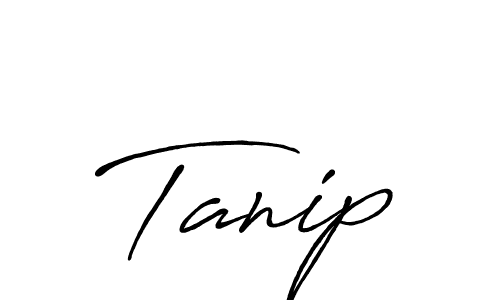 How to Draw Tanip signature style? Antro_Vectra_Bolder is a latest design signature styles for name Tanip. Tanip signature style 7 images and pictures png