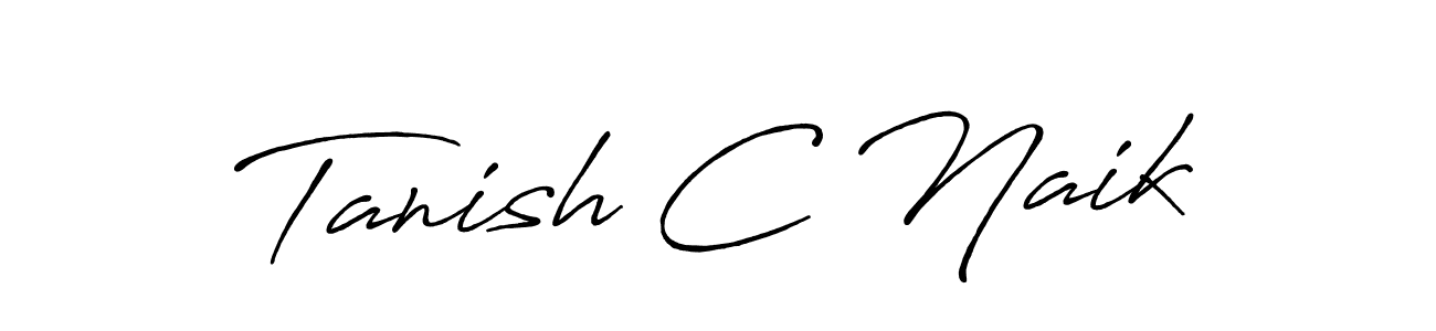 You can use this online signature creator to create a handwritten signature for the name Tanish C Naik. This is the best online autograph maker. Tanish C Naik signature style 7 images and pictures png