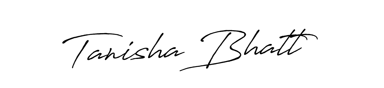 if you are searching for the best signature style for your name Tanisha Bhatt. so please give up your signature search. here we have designed multiple signature styles  using Antro_Vectra_Bolder. Tanisha Bhatt signature style 7 images and pictures png