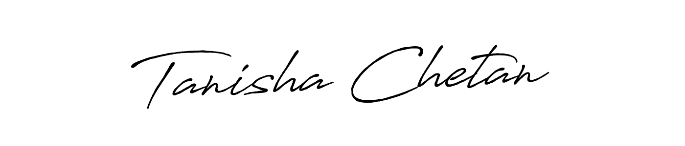 Make a beautiful signature design for name Tanisha Chetan. Use this online signature maker to create a handwritten signature for free. Tanisha Chetan signature style 7 images and pictures png