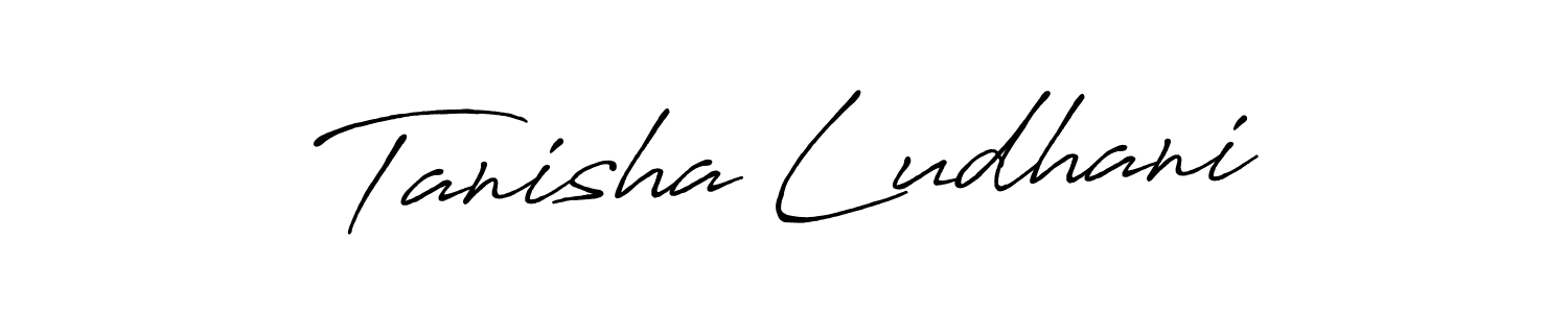 Best and Professional Signature Style for Tanisha Ludhani. Antro_Vectra_Bolder Best Signature Style Collection. Tanisha Ludhani signature style 7 images and pictures png