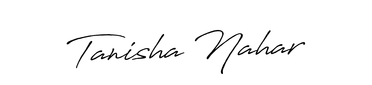 How to Draw Tanisha Nahar signature style? Antro_Vectra_Bolder is a latest design signature styles for name Tanisha Nahar. Tanisha Nahar signature style 7 images and pictures png