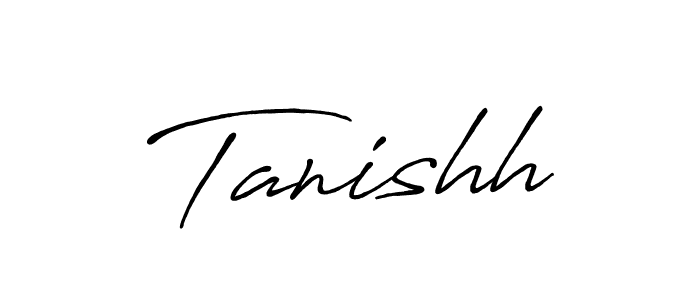 Make a beautiful signature design for name Tanishh. Use this online signature maker to create a handwritten signature for free. Tanishh signature style 7 images and pictures png