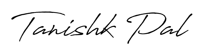 Generate high-definition signature styles for Tanishk Pal. The Antro_Vectra_Bolder typeface ensures crisp legibility and sophisticated design. Tanishk Pal signature style 7 images and pictures png