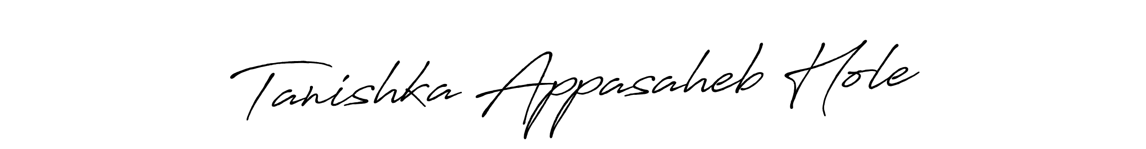 Also You can easily find your signature by using the search form. We will create Tanishka Appasaheb Hole name handwritten signature images for you free of cost using Antro_Vectra_Bolder sign style. Tanishka Appasaheb Hole signature style 7 images and pictures png