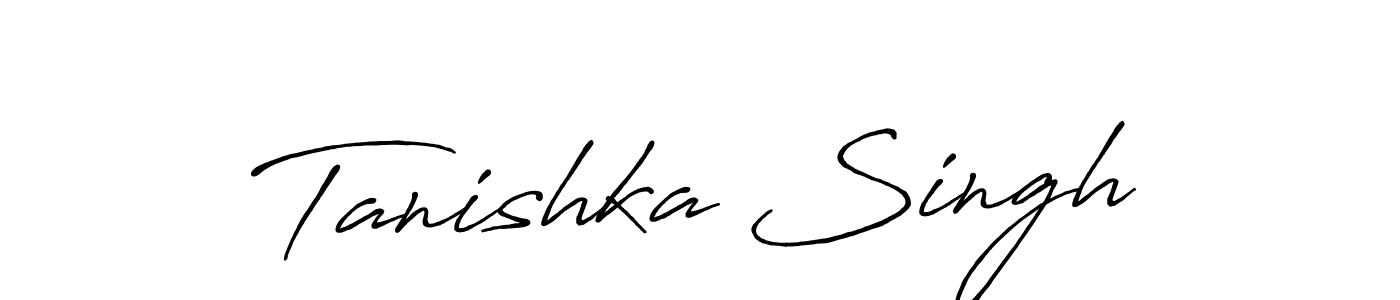 if you are searching for the best signature style for your name Tanishka Singh. so please give up your signature search. here we have designed multiple signature styles  using Antro_Vectra_Bolder. Tanishka Singh signature style 7 images and pictures png