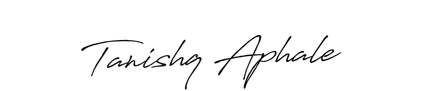 This is the best signature style for the Tanishq Aphale name. Also you like these signature font (Antro_Vectra_Bolder). Mix name signature. Tanishq Aphale signature style 7 images and pictures png