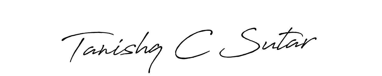 Here are the top 10 professional signature styles for the name Tanishq C Sutar. These are the best autograph styles you can use for your name. Tanishq C Sutar signature style 7 images and pictures png